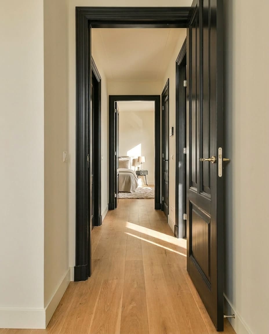 Vinyl floor in Bedrooms and residential interiors